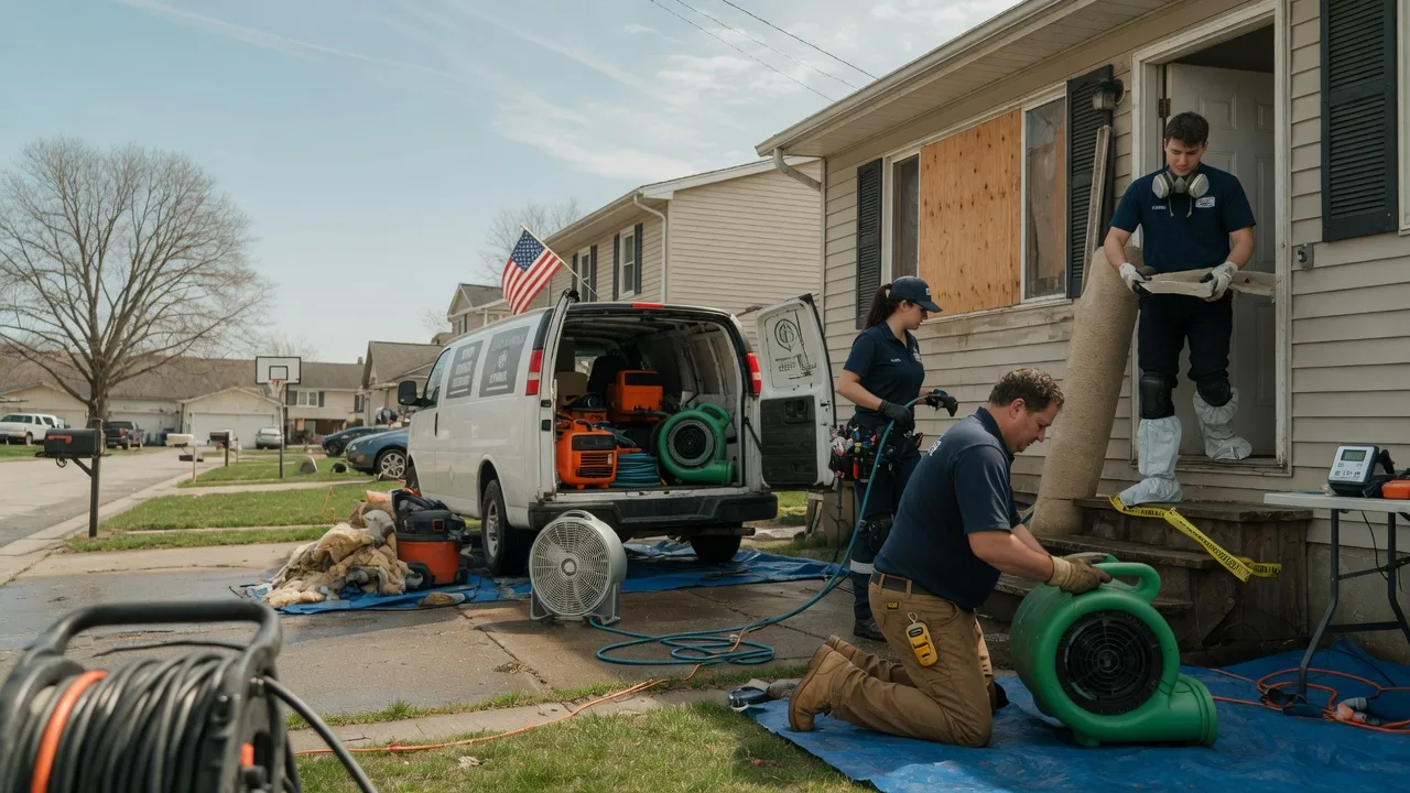 Water Damage Restoration in Ironwood, MI near me